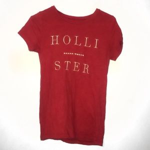 Red Medium Hollister Tee